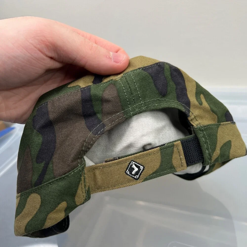 Chicago‎ White Sox Army Hat Men Adjustable Green Camo Strap Baseball Cap MLB